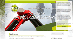 Desktop Screenshot of megis.pl